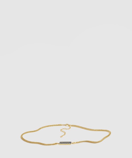 [CHANEL-샤넬]체인 벨트 ABC748