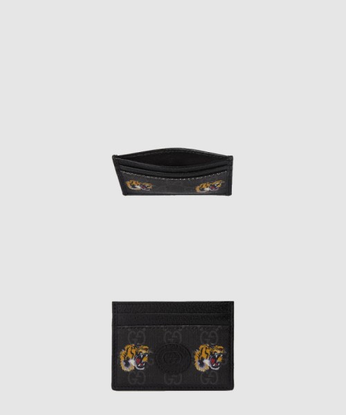 [GUCCI-구찌]타이거 프린트 카드 지갑 673002