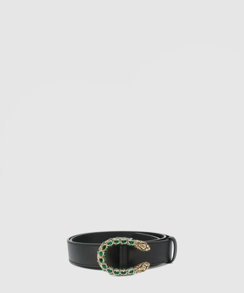 [GUCCI-구찌]버클 동물 패턴 벨트 432142