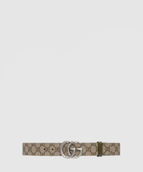 [GUCCI-구찌]더블 G 버클 양면 벨트 627055