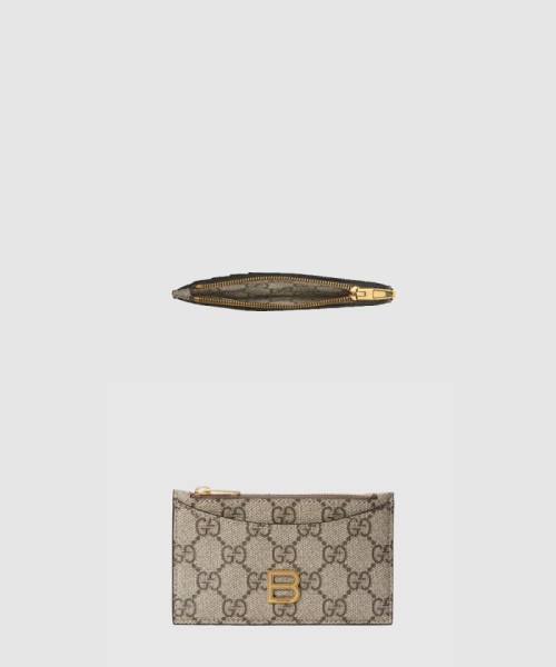 [GUCCI-구찌]발렌시아가 x 구찌 지퍼 카드 지갑 681701