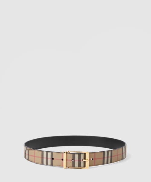 [BURBERRY-버버리]양면 체크 벨트 80649611