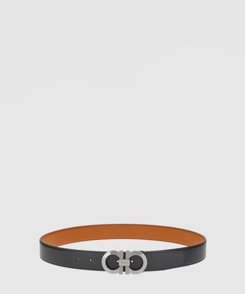 [FERRAGAMO-페레가모]길이 조절이 가능한 리버서블 간치니 벨트 670084