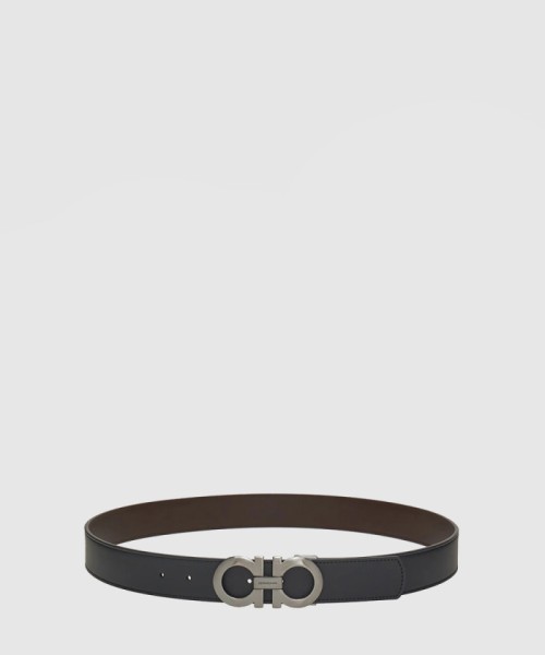 [FERRAGAMO-페레가모]길이 조절이 가능한 리버서블 간치니 벨트 675542