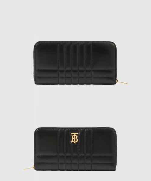 [BURBERRY-버버리]퀼팅 레더 롤라 지퍼라운드 지갑 80623401