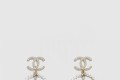 [CHANEL-샤넬]펄리 화이트 & 크리스탈 귀걸이 AB3078