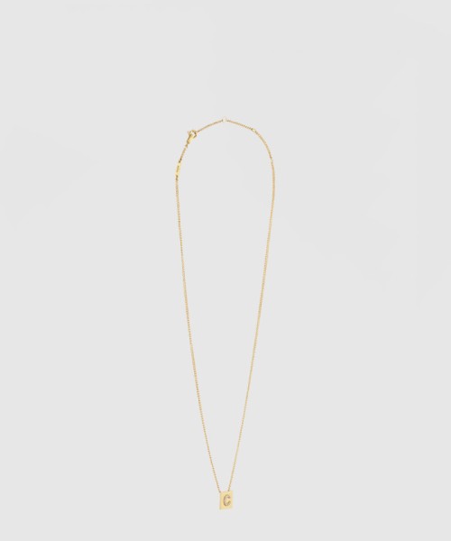 [CELINE-셀린느]알파베 이니셜 C 목걸이 46W726