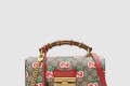 [GUCCI-구찌]패드락 GG 스몰 뱀부 토트백 603221