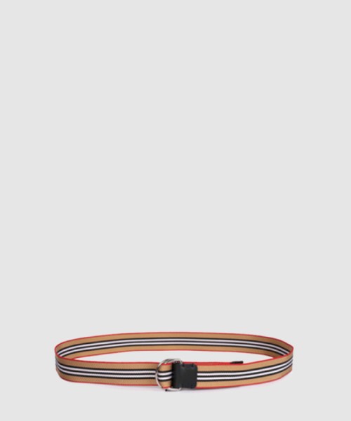 [BURBERRY-버버리]로고 디테일 더블 디링 벨트 80082241
