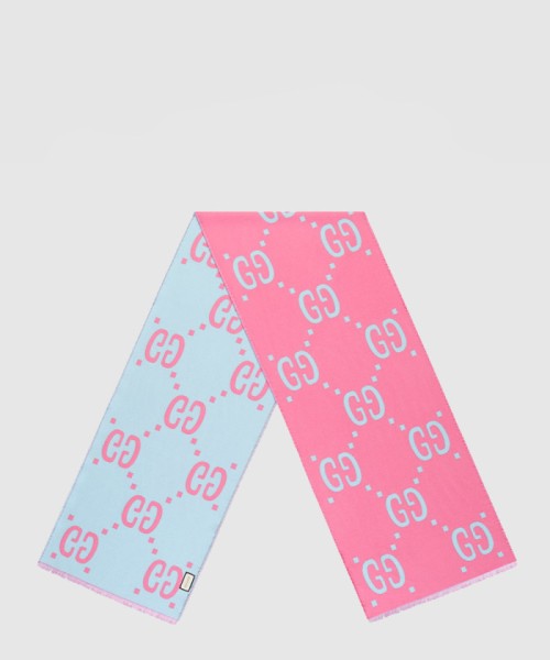 [GUCCI-구찌]GG 자카드 니트 스카프 505395