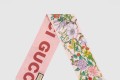 [GUCCI-구찌]실크 트윌 플로라 프린트 넥 보우 700424