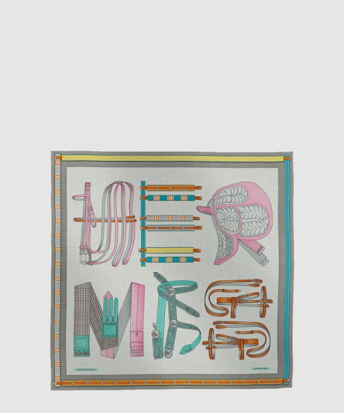 [HERMES-에르메스]승마 편지숄