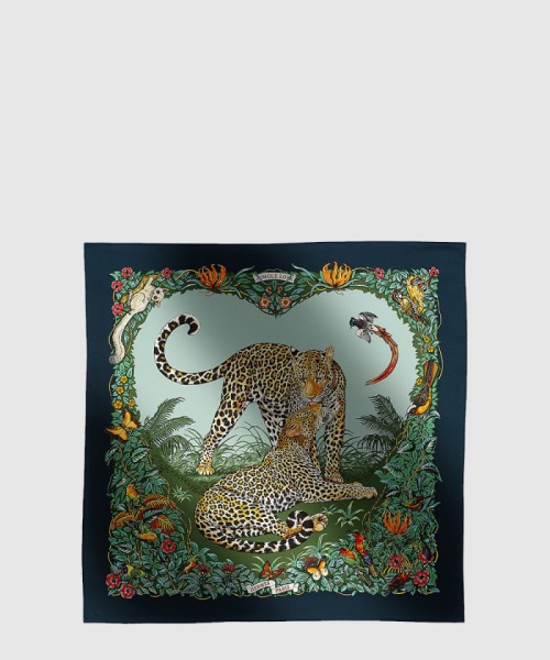 [HERMES-에르메스]Jungle Love 포에버 스카프 90