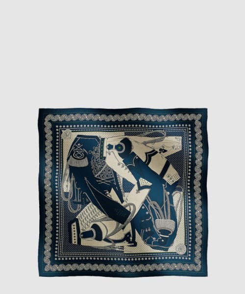 [HERMES-에르메스]쥬아브 드래곤 반다나 숄