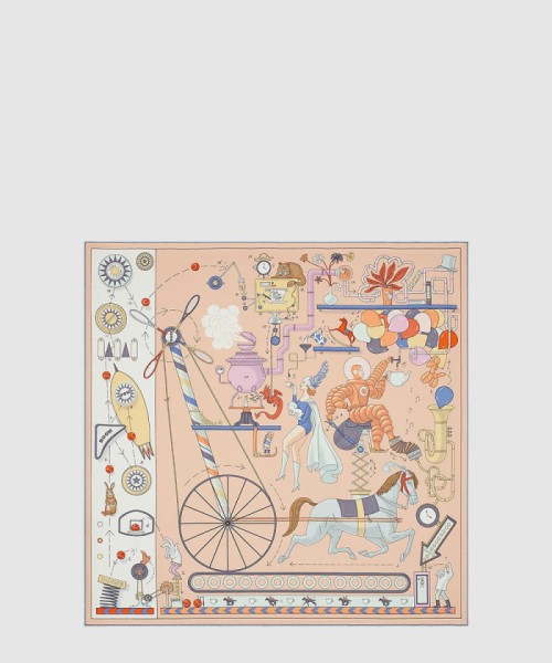 [HERMES-에르메스]Tea for Two 스카프 90