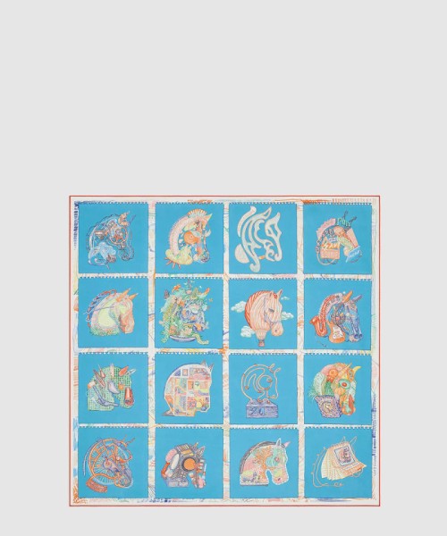 [HERMES-에르메스]Chevaloscope 스카프 90