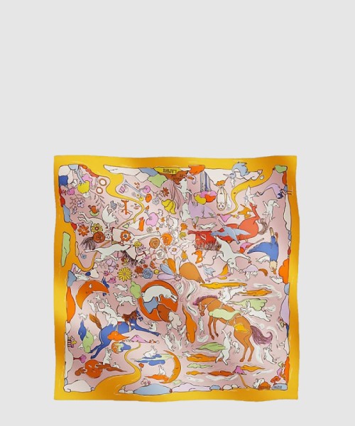 [HERMES-에르메스]Mille et Un Lapins 스카프 90