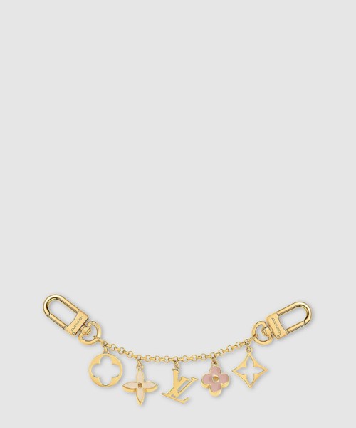 [LOUIS VUITTON-루이비통]플뢰르 드 모노그램 백참 체인 M01413