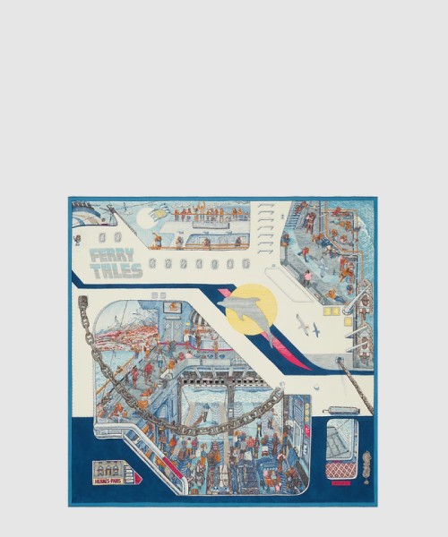 [HERMES-에르메스]Ferry Tales 숄