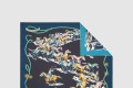 [HERMES-에르메스]Les Mustangs II double face 스카프 90