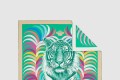 [HERMES-에르메스]Tigre Royal 더블 페이스 스카프 90