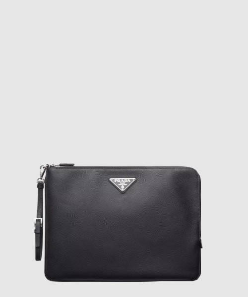 [PRADA-프라다]스몰 사피아노 가죽 파우치 2NH023