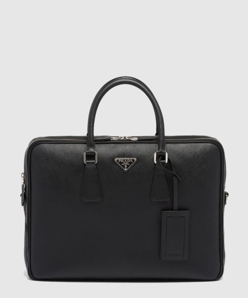 [PRADA-프라다]사피아노 가죽 브리프케이스 2VE022