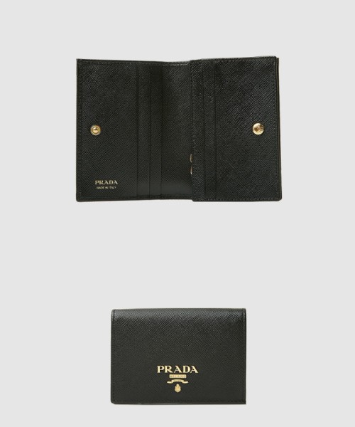 [PRADA-프라다]가죽 반지갑 1MV021
