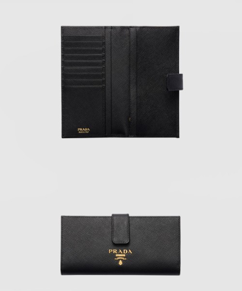 [PRADA-프라다]사피아노 및 가죽 장지갑 1MV025
