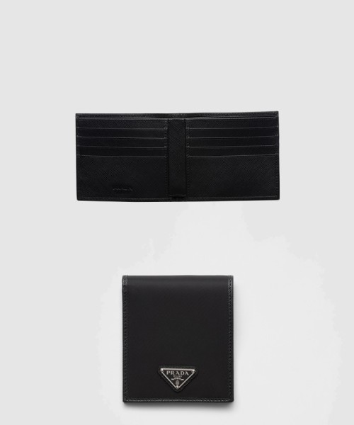 [PRADA-프라다]사피아노 가죽 반지갑 2M0513