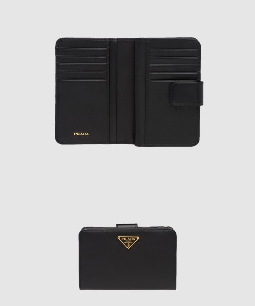 [PRADA-프라다]사피아노 중지갑 1M1225