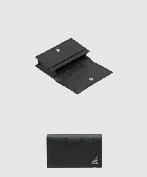 [PRADA-프라다]사피아노 가죽 카드 홀더 1MC122