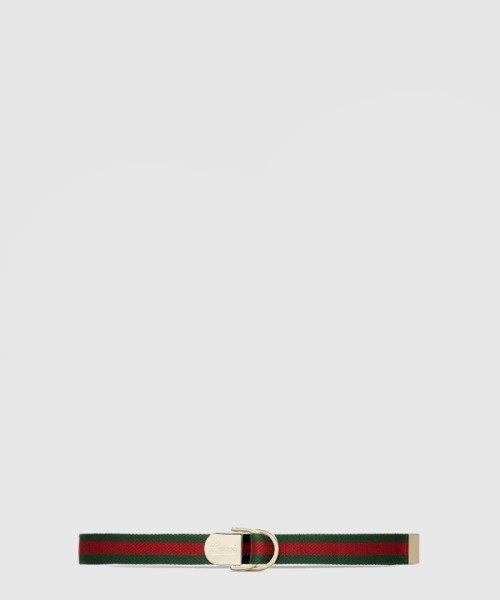 [GUCCI-구찌]스트라이프 직조 벨트 790170