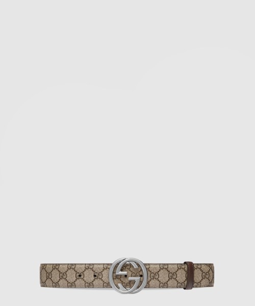 [GUCCI-구찌]인터로킹 G 버클 벨트 774153