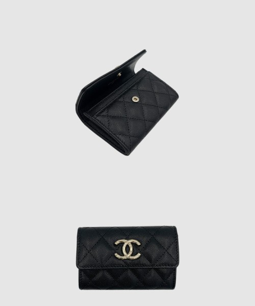 [CHANEL-샤넬] 24SS 캐비어 카드홀더 AP3978