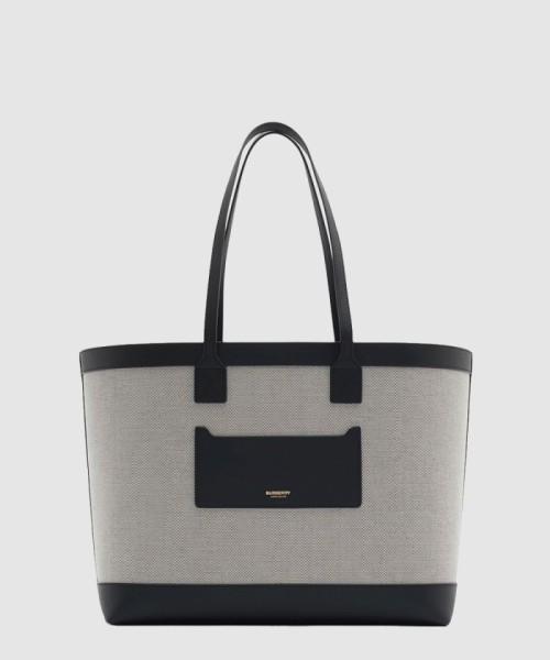 [BURBERRY-버버리]캔버스 미디엄 토트백 80895691