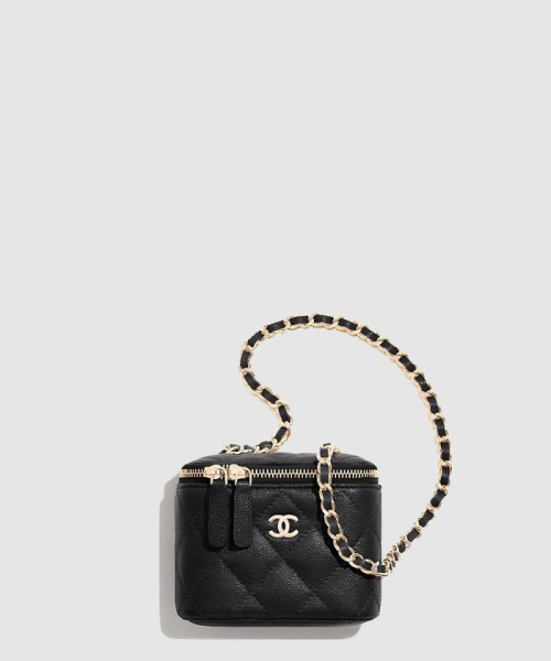 [CHANEL-샤넬]체인 클래식 스몰 코스메틱 케이스 AP1340