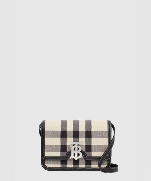 [BURBERRY-버버리]스몰 체크 캔버스 TB백 80522891