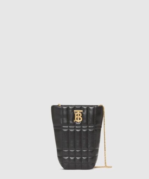 [BURBERRY-버버리]퀼팅 롤라 버킷백 80450421