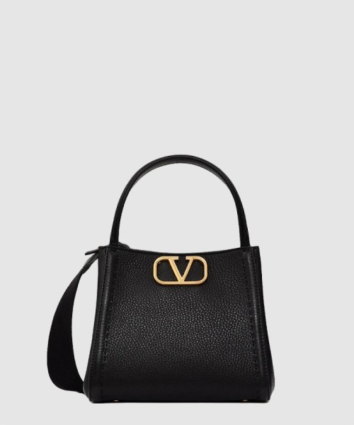 [VALENTINO-발렌티노]올타임 그레인 카프스킨 스몰 핸드백