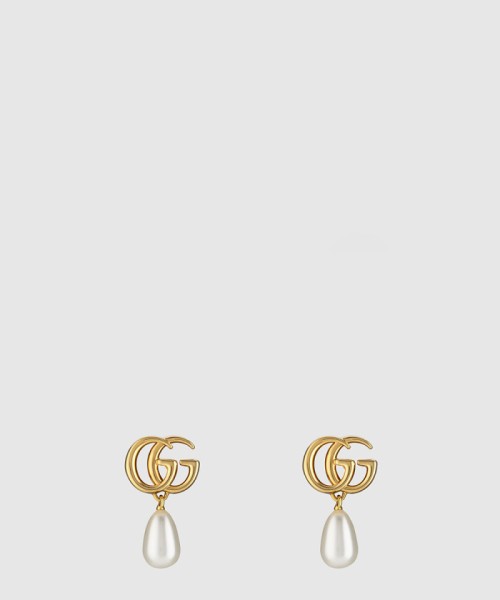 [GUCCI-구찌]펄 드롭 귀걸이 815307