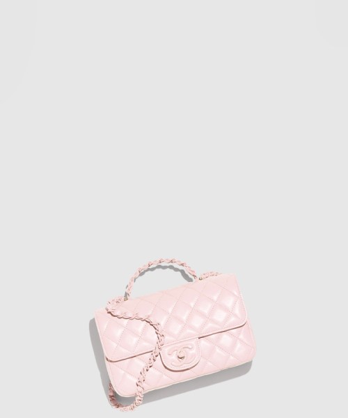 [CHANEL-샤넬]핸들 장식의 미니 플랩백 AS5243