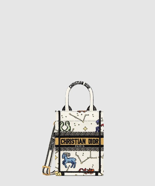 [DIOR-디올]북 토트 휴대폰백 미니 S5555