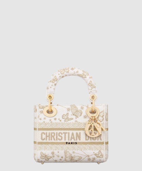 [DIOR-디올]레이디백 새틴 미니 M0500