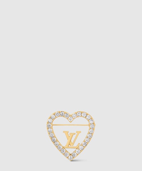 [LOUIS VUITTON-루이비통]마이 LV 러브 브로치 M02163