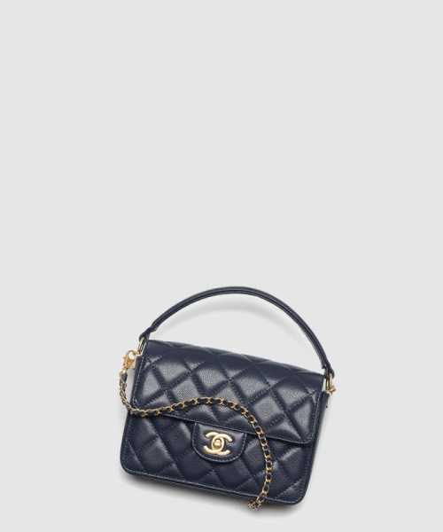 [CHANEL-샤넬]핸들 장식의 미니 플랩백 AS5165