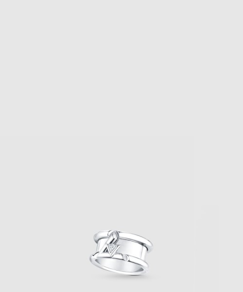 [LOUIS VUITTON-루이비통]LV 볼트 밴드 반지 Q9O59A
