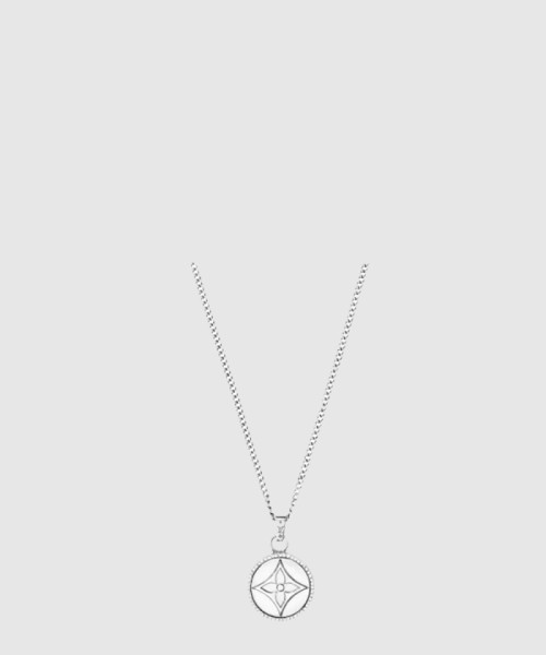 [LOUIS VUITTON-루이비통]트위스티드 플라워 펜던트 목걸이 M00916