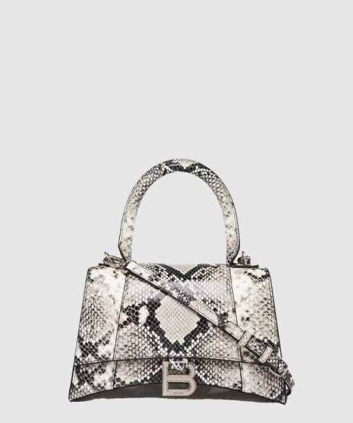 [BALENCIAGA-발렌시아가]뱀피 엠보 가죽 모래시계 클러치 564796