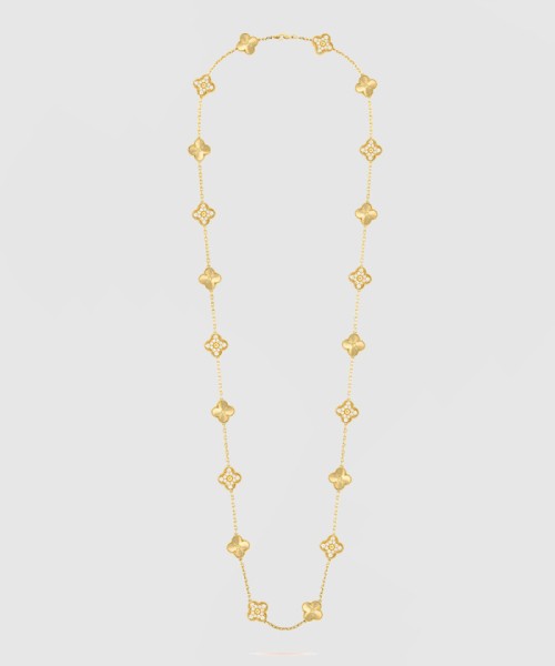 [VAN CLEEF-반클리프]빈티지 알함브라 롱 목걸이 4KM00